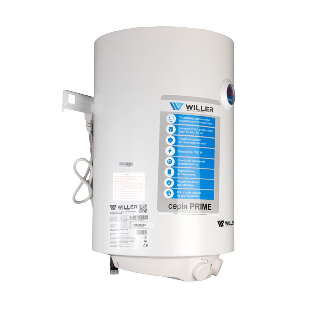 Бойлер Willer EV100DR-PRIME — изображение 4